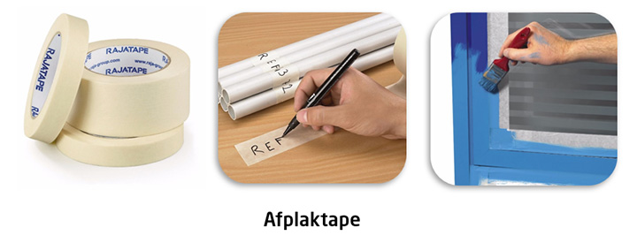 Afplaktape: de verpakkingstape die perfect beschrijfbaar is