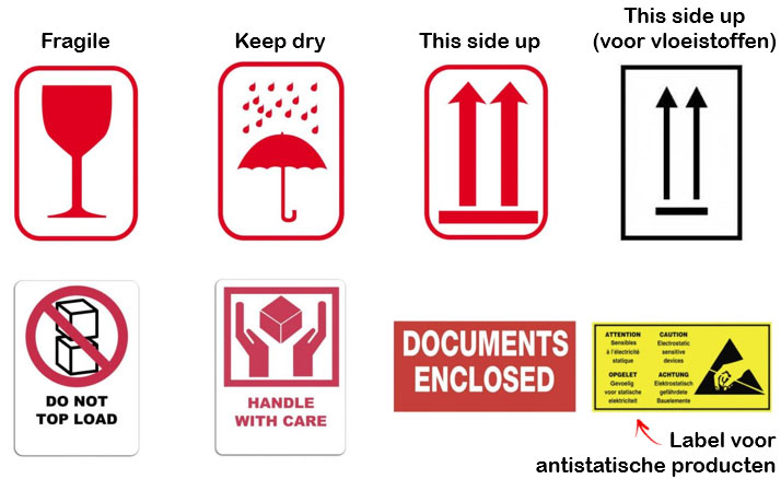 Verpakkingslabels: hoe moet je ze gebruiken? | RAJA Blog