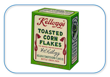 Originele Kellogg's verpakking