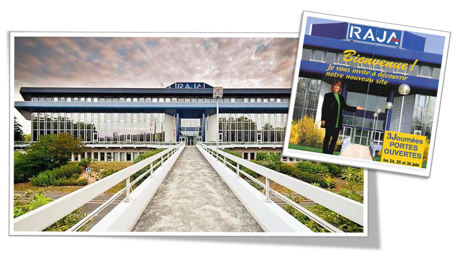 Hoofdzetel van de RAJA-Groep in Parijs