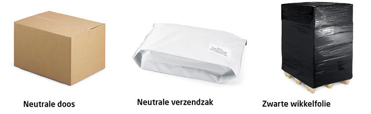 Voorkom diefstal dankzij een discrete verpakking