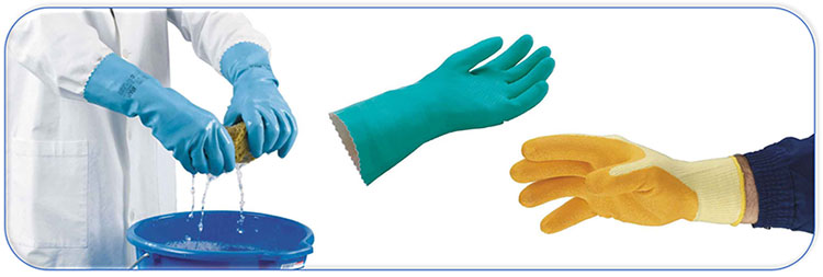 Handschoenen bestand tegen contacthitte