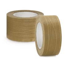 Kraftpapieren tape met linnendraad