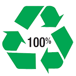 duurzaam label voor recyclebare verpakkingen
