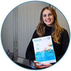 Tatiana Jadoulle, Product Specialist bij RAJA