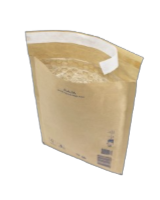 Kartonnen luchtkussenenvelop met plastic noppen